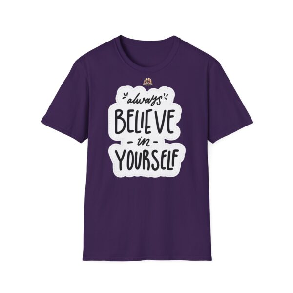 Inspiring "Believe in Yourself" Unisex T-Shirt - slika 52