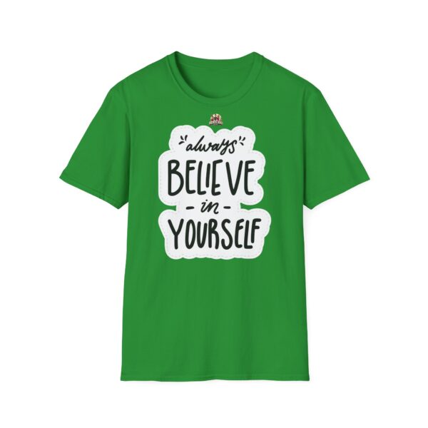Inspiring "Believe in Yourself" Unisex T-Shirt - slika 40