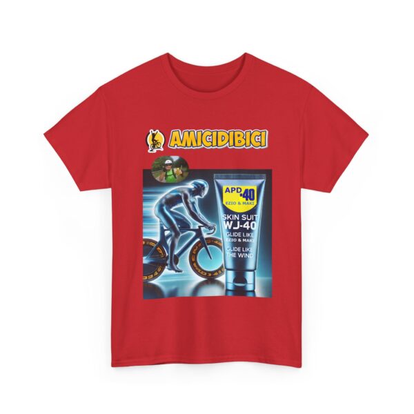 Cycling Skin Suit Unisex Tee - SKIN SUIT WD 40 Design - slika 23