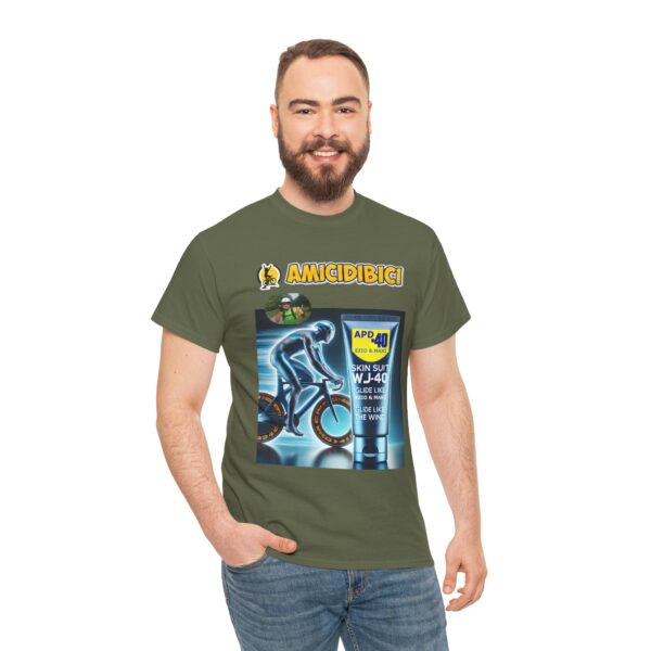 Cycling Skin Suit Unisex Tee - SKIN SUIT WD 40 Design - slika 17