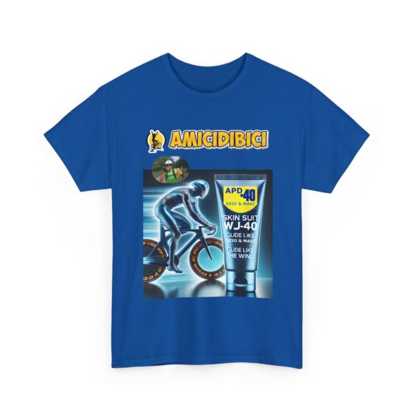 Cycling Skin Suit Unisex Tee - SKIN SUIT WD 40 Design - slika 19