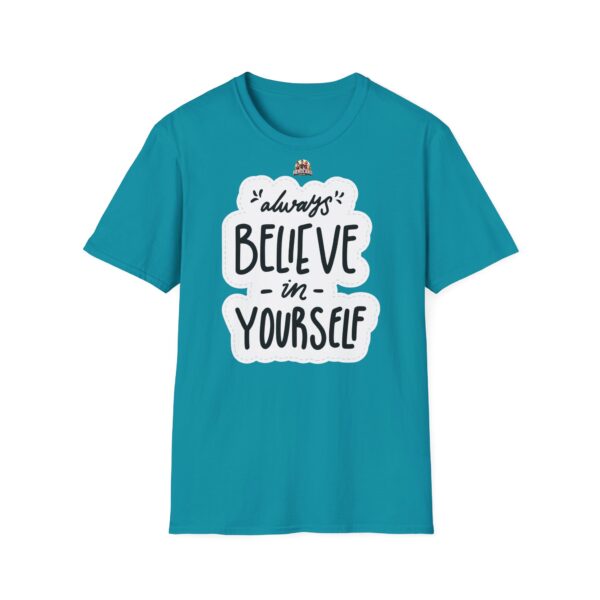 Inspiring "Believe in Yourself" Unisex T-Shirt - slika 2