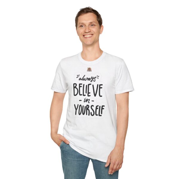 Inspiring "Believe in Yourself" Unisex T-Shirt - slika 14