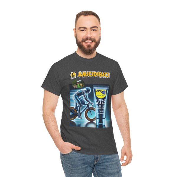 Cycling Skin Suit Unisex Tee - SKIN SUIT WD 40 Design